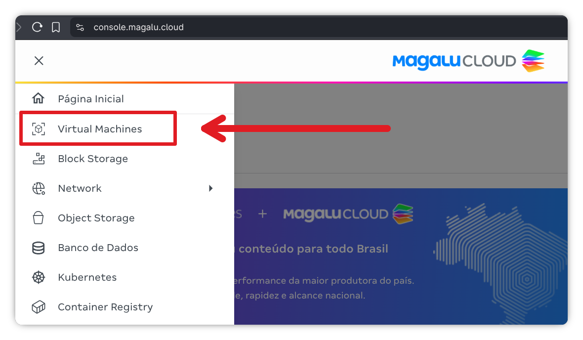 Opening Virtual Machines in the console